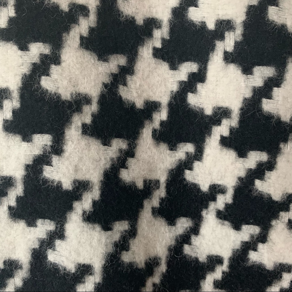 Talbots - Wool Blend Houndstooth Pencil Skirt - 10 - Picture 7 of 9